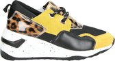 Dolcis Dames Dadsneaker - Oker geel - Maat 39