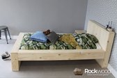 Rockwood® Kinderbed Storm inclusief montage met lattenbodem antraciet wash