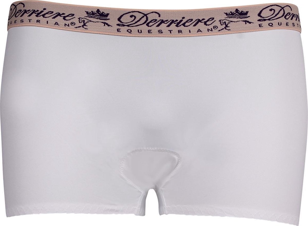 Derriere Equestrian Shorty Padded Female - Wit - s