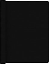 vidaXL - Tenttapijt - 250x400 - cm - zwart