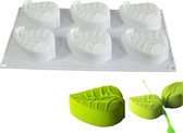 Siliconen vorm voor cake en mousse, 3D-bakvorm