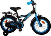 Vélo pour enfants Volare Thombike - Garçons - 14 pouces - Zwart Blauw
