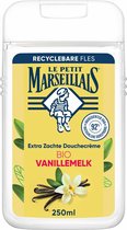 6x Le Petit Marseillais Douchecrème Vanilla Milk 250 ml