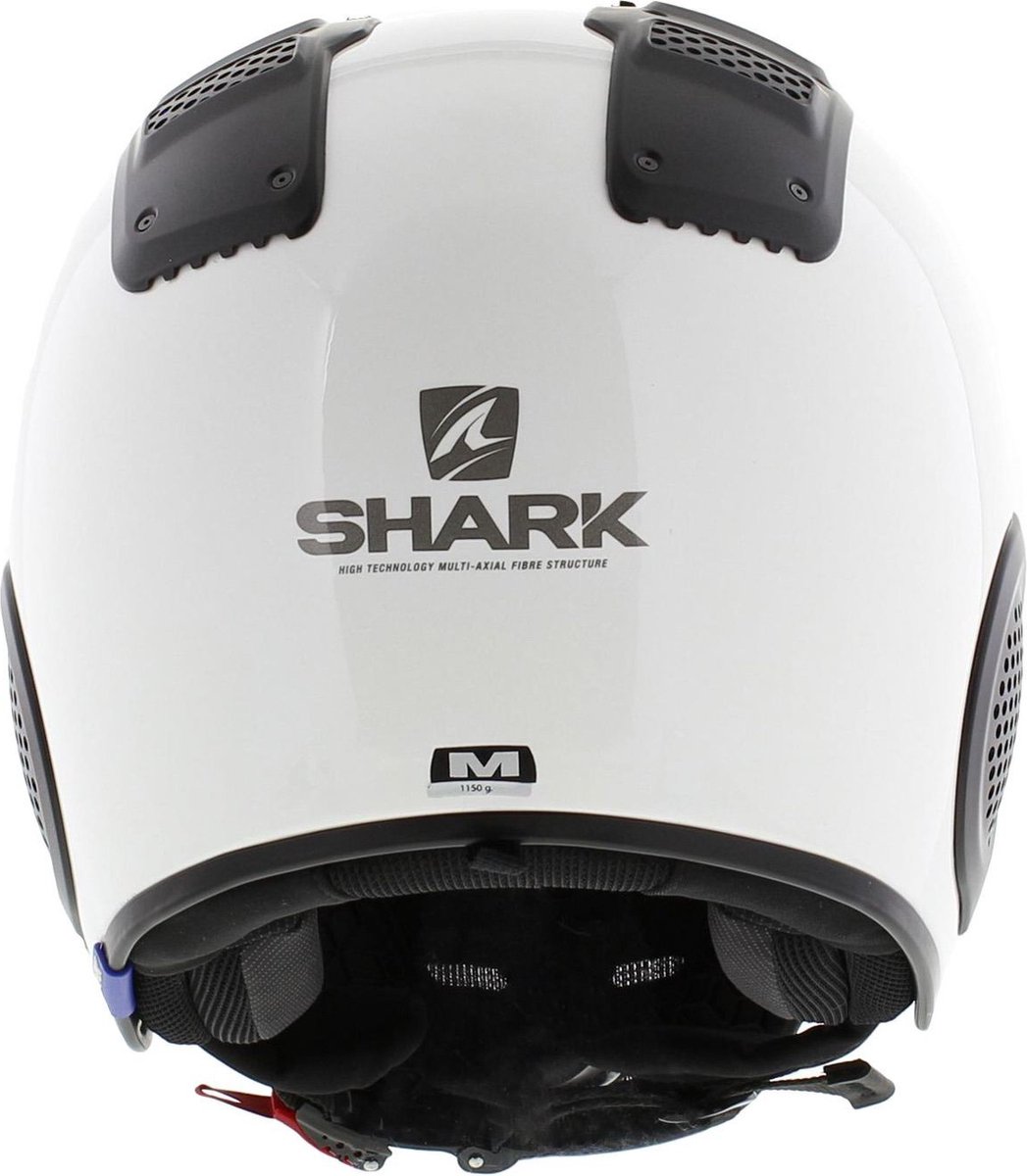 Shark X-Drak Trial helm glans wit XS - Motorhelm Scooterhelm – foto 4