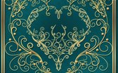 Swirl Abstract Design  Photo Wallcovering