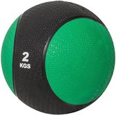 Gorilla Sports Medicine Ball 2 kg Plastique (Zwart / Vert)