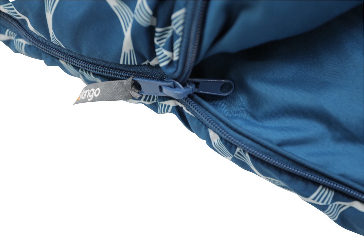 Vango Eden Sleeping Bag Kingsize, blauw