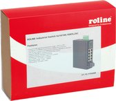 ROLINE industriële switch, 6x RJ-45 en 2x RJ-45 of SC, unmanaged