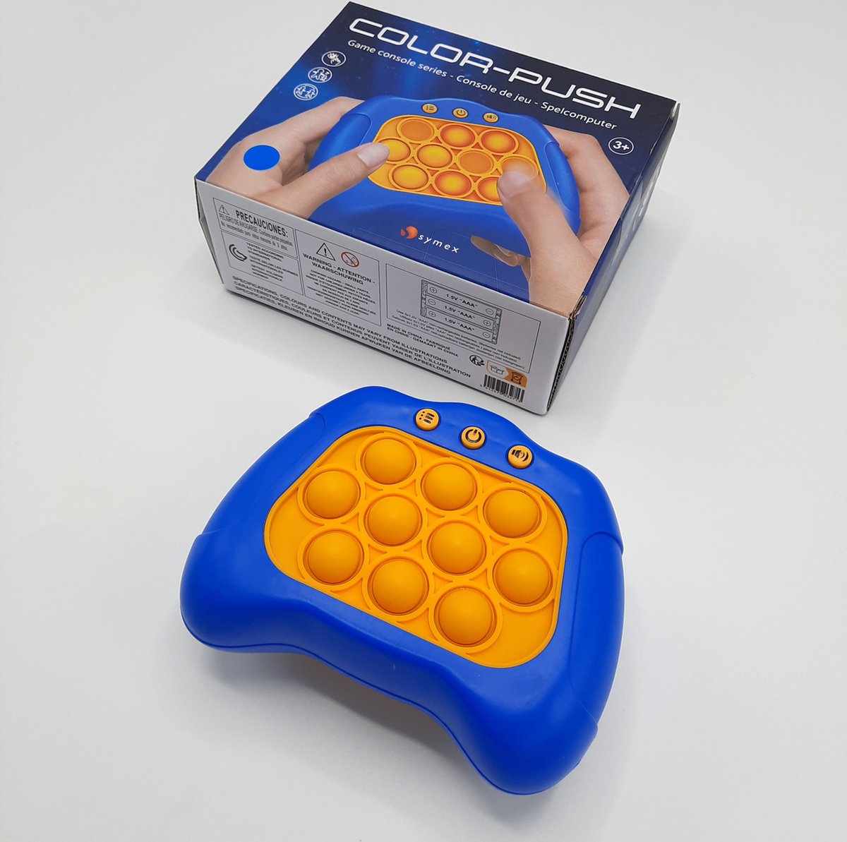 Quick Push est un Pop It Console et un Pop It Lumineux - Stress Zéro