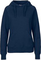 Fairtrade Sweat à capuche avec capuche pour femme Marine - S