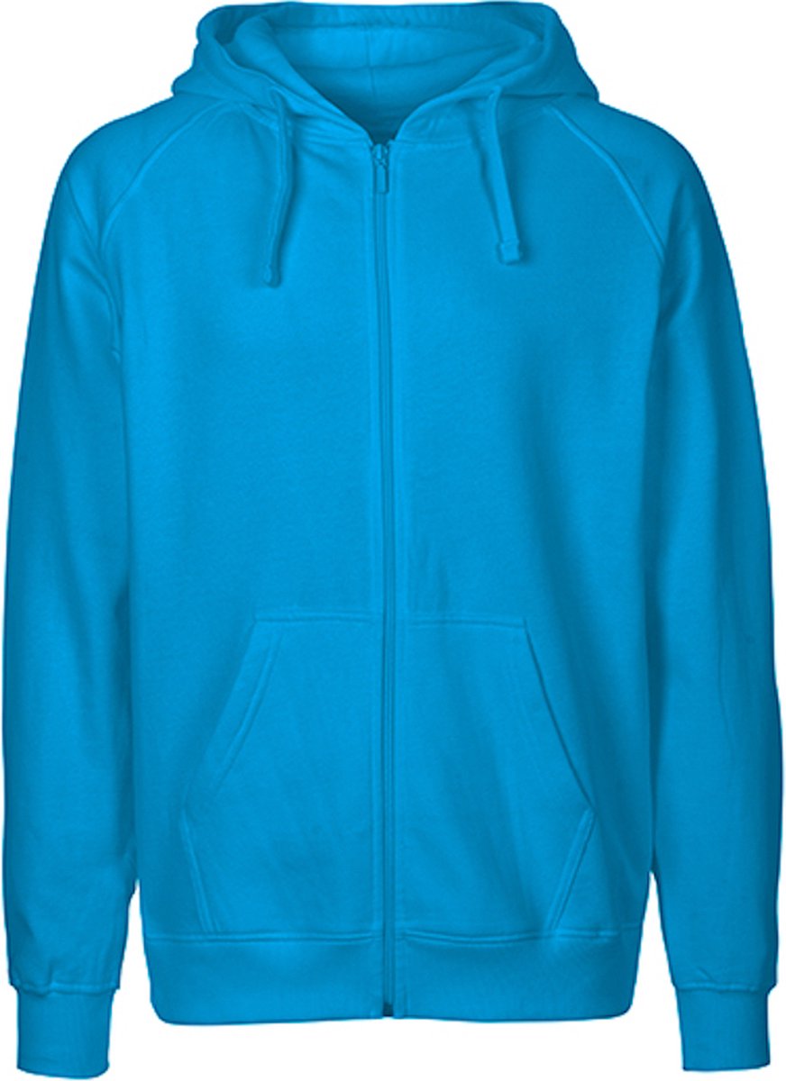 Fairtrade Men’s Zip Hoodie met capuchon Sapphire