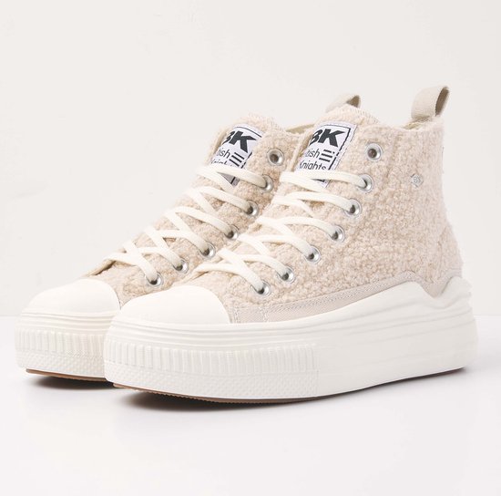 KAYA FLOW MID Dames sneakers hoog - Beige - maat 40