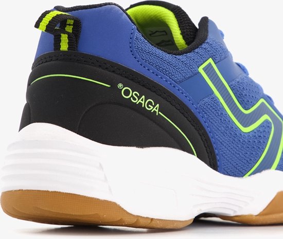 Osaga kinder zaalschoenen blauw groen Gymschoenen Maat 36