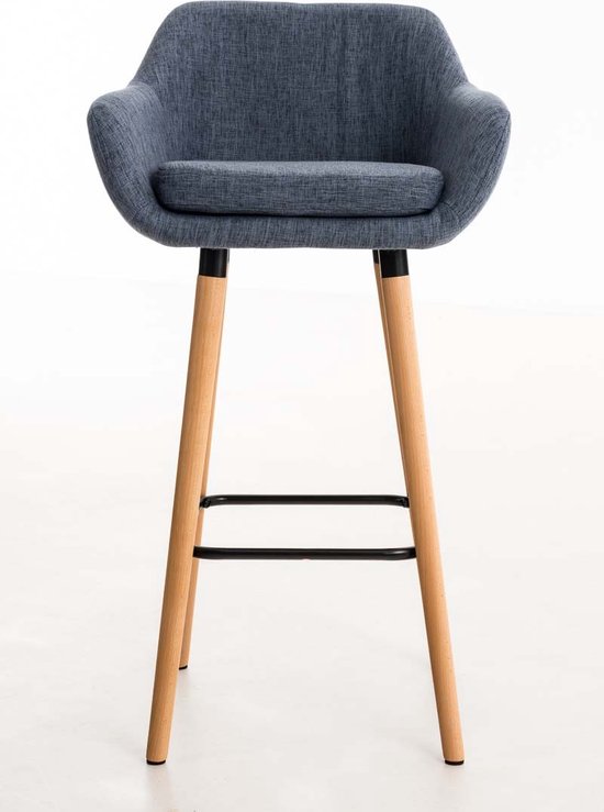 Stella Trading Sofia Bar Stools, Set of 2, Yellow Comfortable Bar