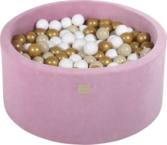 Piscine en mousse pour bébé - MeowBaby® - Modèle Rond 90x40cm - 300