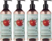 ITINERA - Regenererende Vloeibare Zeep met Sorrento Tomatenschil, 95% Natuurlijke Ingrediënten 370 ml / 4 stuks