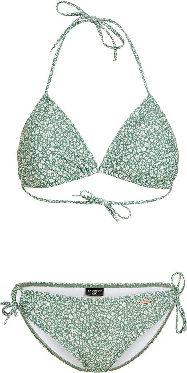 Protest Citra Triangle Bikini M Vrouw Glass Bottlegreen