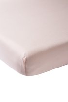 Meyco Baby Uni hoeslaken boxmatras - light pink - 75x95cm
