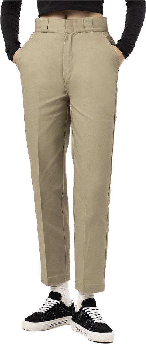 Dickies Phoenix Cropped Broek Vrouw Creme