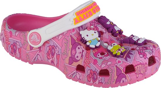 Crocs Hello Kitty and Friends Classic Clog 208103-680, voor meisje, Roze, Slippers, maat: 28/29