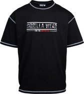 T-shirt oversize Gorilla Wear Saginaw - Zwart - M