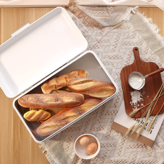 Boîte à Biscuits Sendez En Métal Avec Couvercle - 3,5 L - Rangement Alimentaire