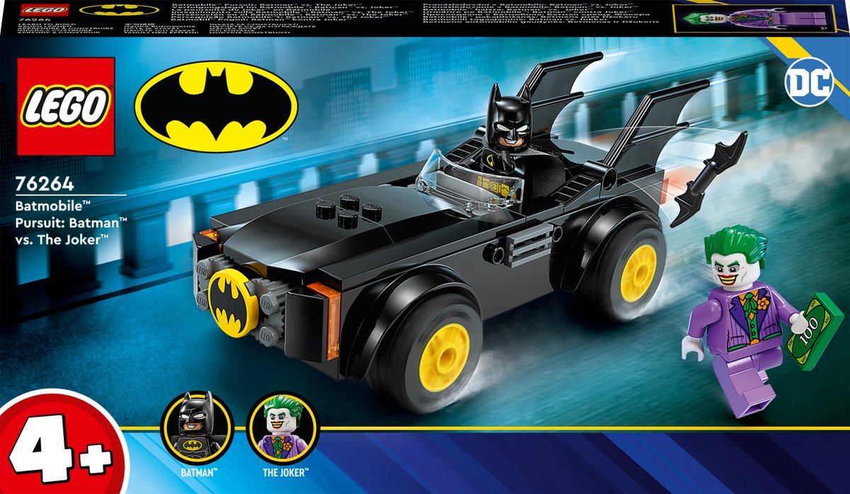 LEGO DC Batmobile Chase : Batman contre. Le Joker - 76264 | bol