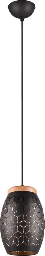 REALITY BIDAR - Lampe à suspension - Zwart- or - sans 1x E27 28W