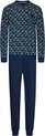 Robson - Heren Pyjama set Jeremy - Blauw - Katoen - Maat 54