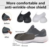 Sneaker Protector - Anti Crease - Anti Kreukel - Anti kreuk - Schoen Beschermen - Maat L 41-46 - Zwart