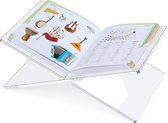 Serre Livre Plexiglas - Support livre - Porte livre cuisine - 28cm x 15 cm x 15 cm - Support livre cuisine