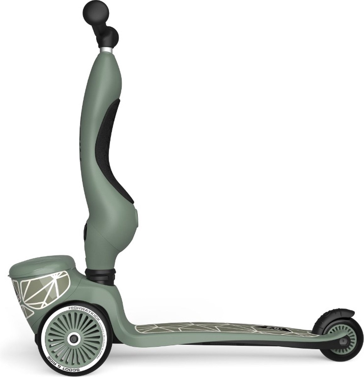 Scoot & Ride Highwaykick One Lifestyle Green Lines Step Groen