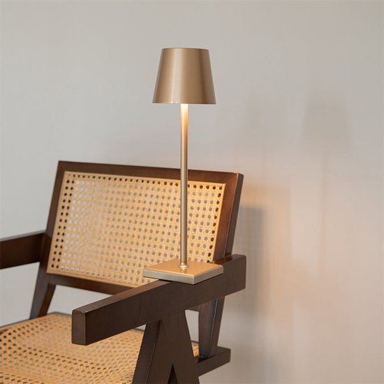 Oosterse lantaarn, gouden tafellamp van metaal, woonkamer, slaapkamer, decoratieve tafellamp voor verjaardag, Pasen en Moederdag
