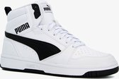 PUMA Rebound v6 Unisex Sneakers - Wit/Zwart - Maat 45
