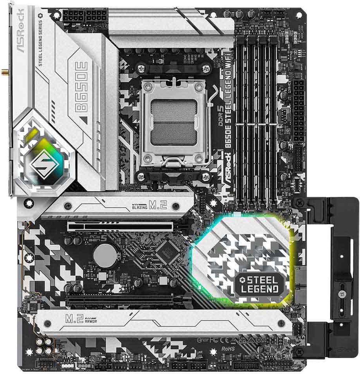 Carte Mère ASRock B650M Pro RS WiFi (AM5) Micro ATX - Cdiscount Informatique