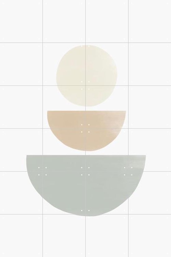 IXXI Balancing Shapes I - Wanddecoratie - Abstract - 80 x 120 cm