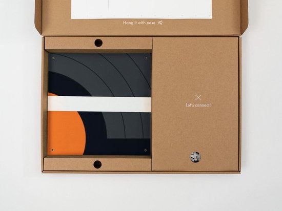 IXXI Record Player - Décoration murale - Vintage - 140 x 100 cm