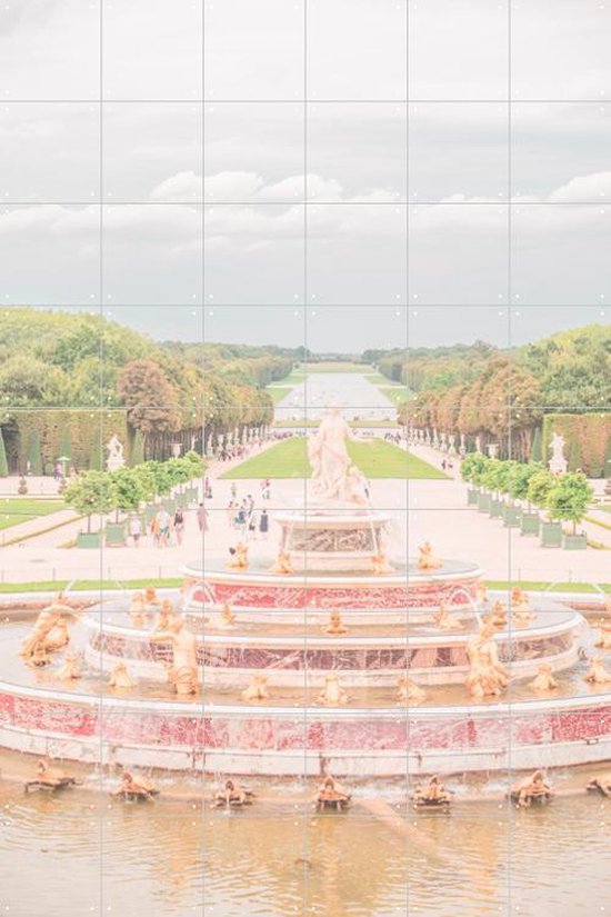 IXXI Versailles Gardens Fountain - Wanddecoratie - Landen - 120 x 180 cm