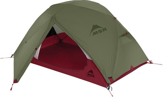 MSR Elixir 2 V2 tent - koepeltent 2 persoons - lichtgewicht - groen