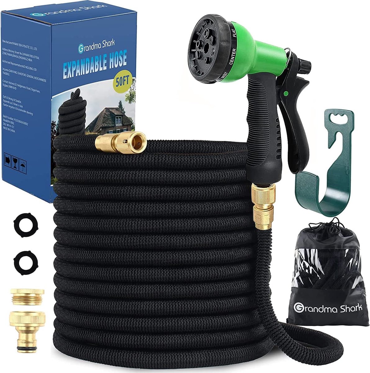 1pc Tuyaux De Jardin Extensibles Tuyau D'eau Flexible Avec