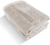 Luxe handdoek Douche handdoek Set van 2 Premium kwaliteit 100% Egyptisch katoen 70 x 140 cm 600 g/m²(zandgrijs)