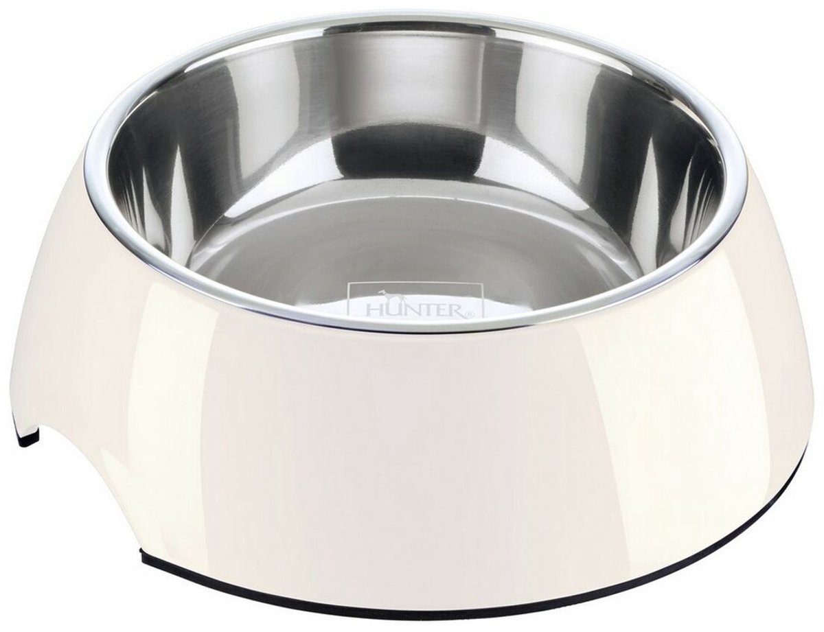 Voerbak - Drinkbak - 700ML - Wit - Hunter