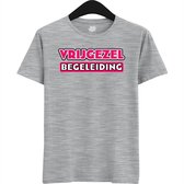 Deze Dame Gaat Trouwen | Vrijgezellenfeest Cadeau Vrouw - Bride / To Be Bachelor Party - Grappig Bruiloft Shirt Bruid - T-Shirt - Unisex - Heather Grey - Maat 4XL