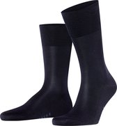 FALKE Tiago business & casual organisch katoen sokken heren blauw - Matt 43-44