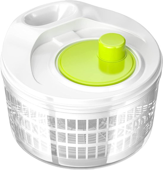 Centrifuge manuelle pour une salade à 4 litres avec panier