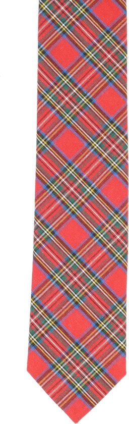 Das slimline schotse ruit rood | bol