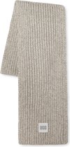 UGG W Chunky Rib Knit Écharpe Femme - Gris Clair - Taille Taille Unique