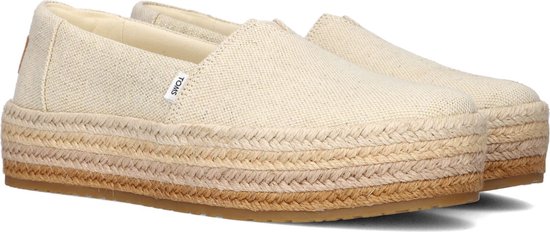 TOMS Shoes VALENCIA - Volwassenen Instappers - Kleur: Wit/beige - Maat: 42