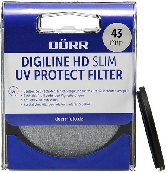 Filtre UV Dörr Digiline 62 Mm - Protection D'objectif, Très Bon état (occasion)