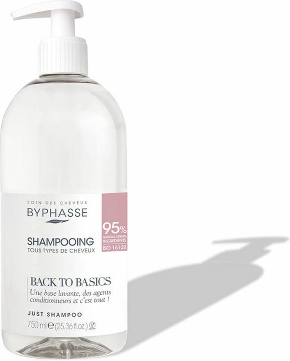 Shampoo voor dagelijks gebruik Byphasse Back to Basics Alle haartypes (750 ml)